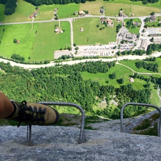 Klettersteig Mürren-Gimmelwald