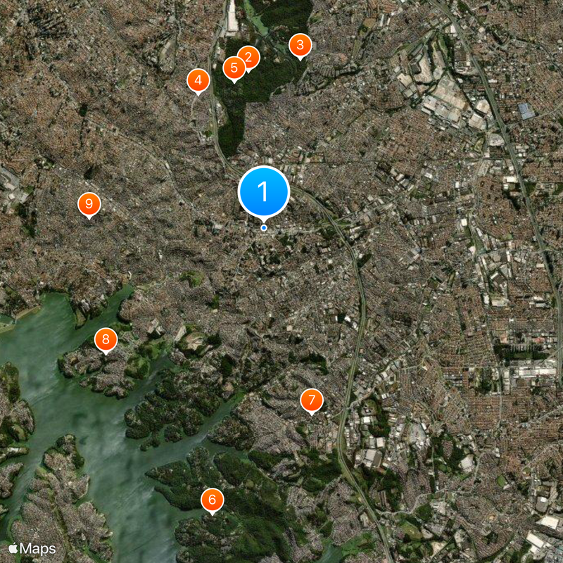 Diadema Map