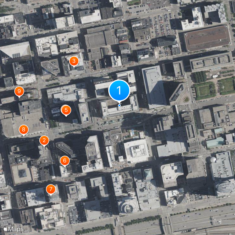 United States District Court for the Southern District of Ohio Map