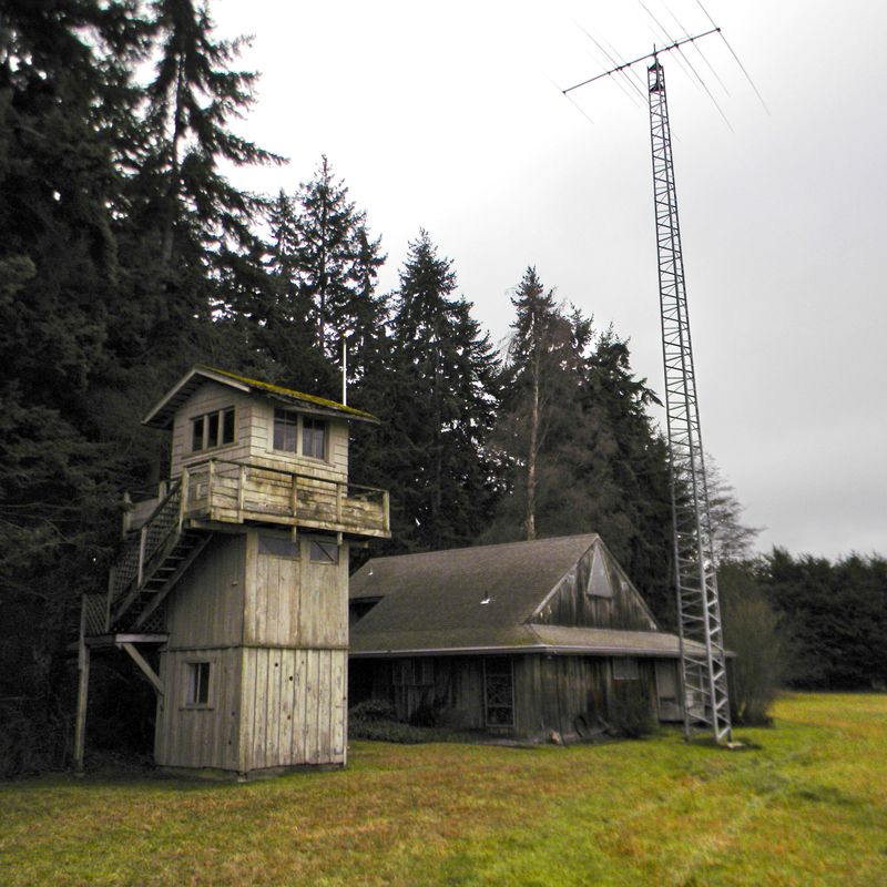 Window Observation Army Aircraft Warning Service Observation Tower - Military observation tower ...