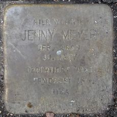 Stolperstein en memoria de Jenny Meyer