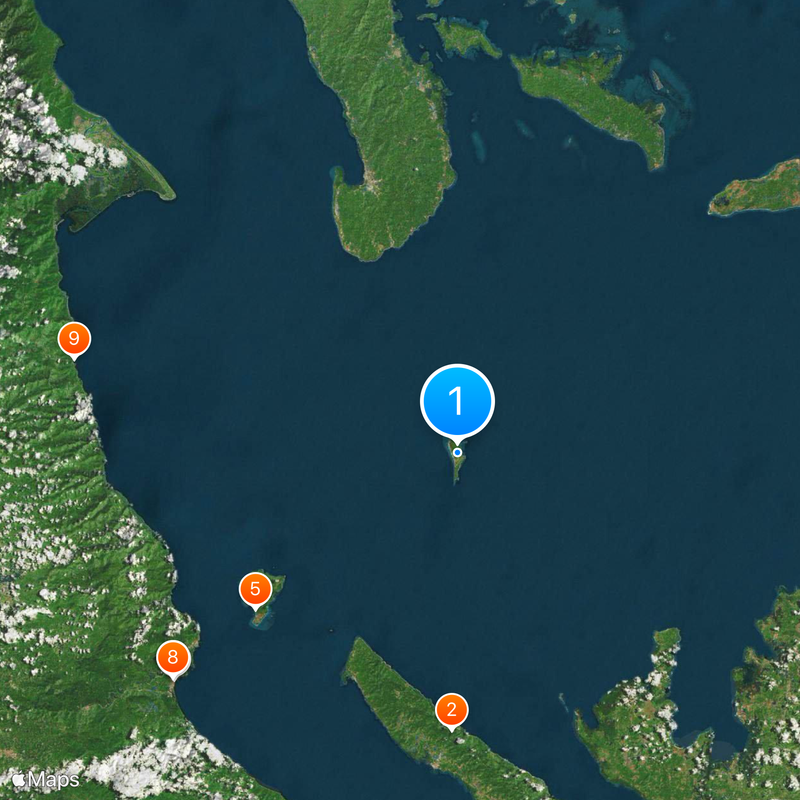 Balesin Island Map