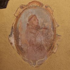 Iglesia de culto católico, mural, obra de arte