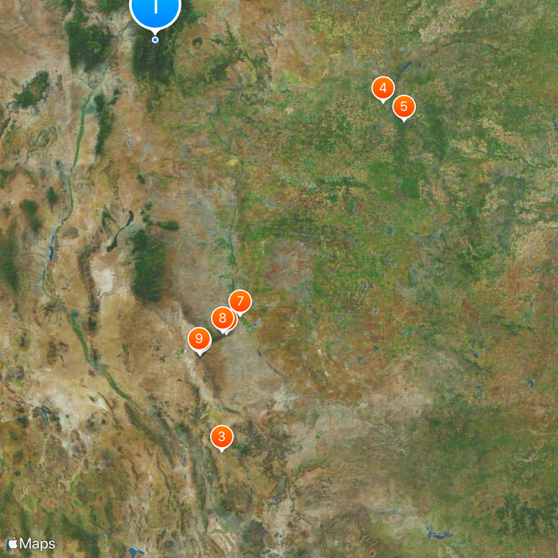 Pecos River Map