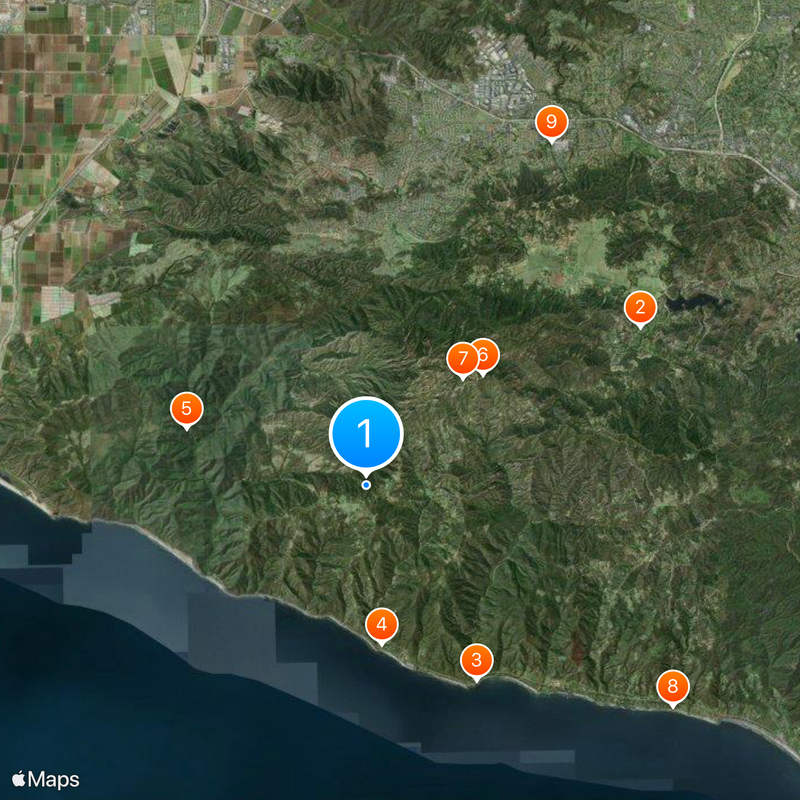 747 Wing House Kaart