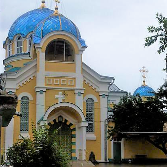 Orthodox cathedral of the Dormition of Our Lady in Makhachkala
