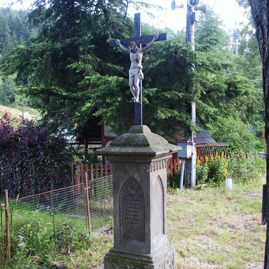 Švédský kříž v Horní Chřibské