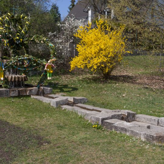 Easter fountains in Moosbach