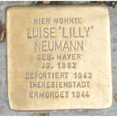 Luise "Lilly" Neumann geb. Mayer