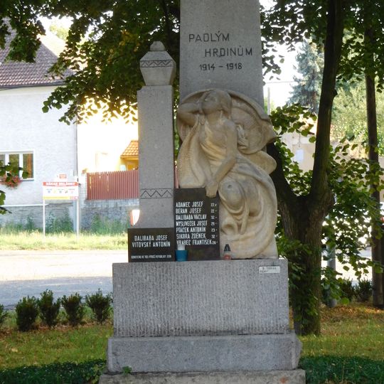 World War I Memorial in Dobročovice