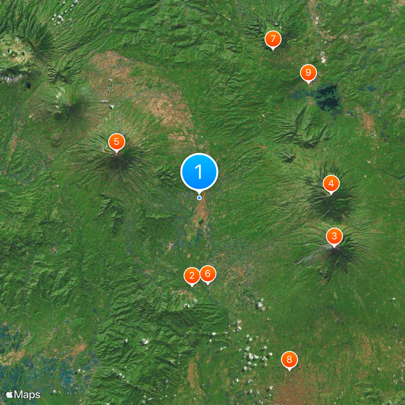 Tidar University Map