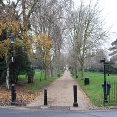 Two Bollards At South East Entrance To The Vines