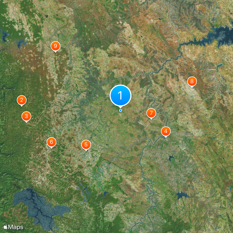 Byadagi chilli Map