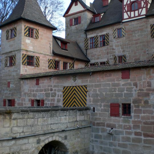 Bogenbrücke Schloßhof 1