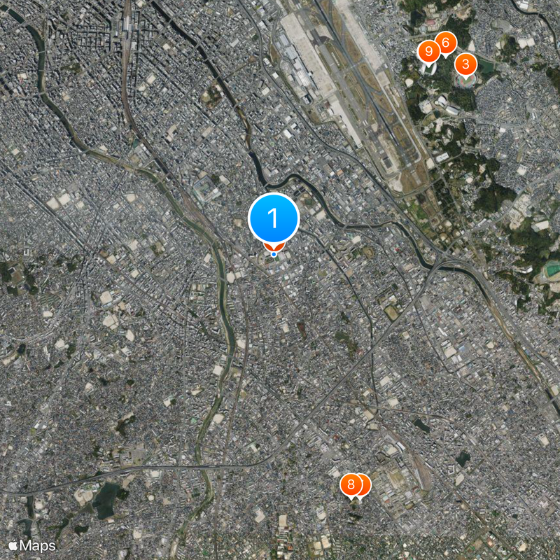 ららぽーと福岡 Mapa