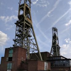 Headstocks And Powerhouse At The Site Of The Former Clipstone Colliery