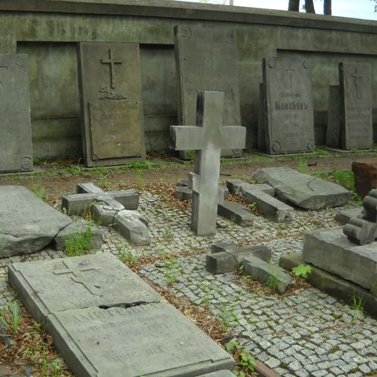 Orthodox cemetery in Piotrków Trybunalski