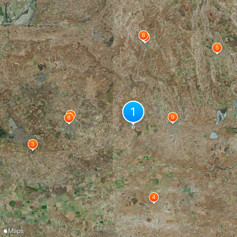 La Mancha Map