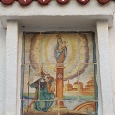Retablo cerámico de la Virgen del Pilar