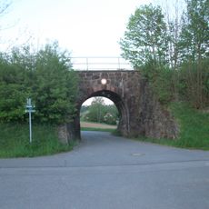 Muldentalbahnbrücke über die Bieserner Straße
