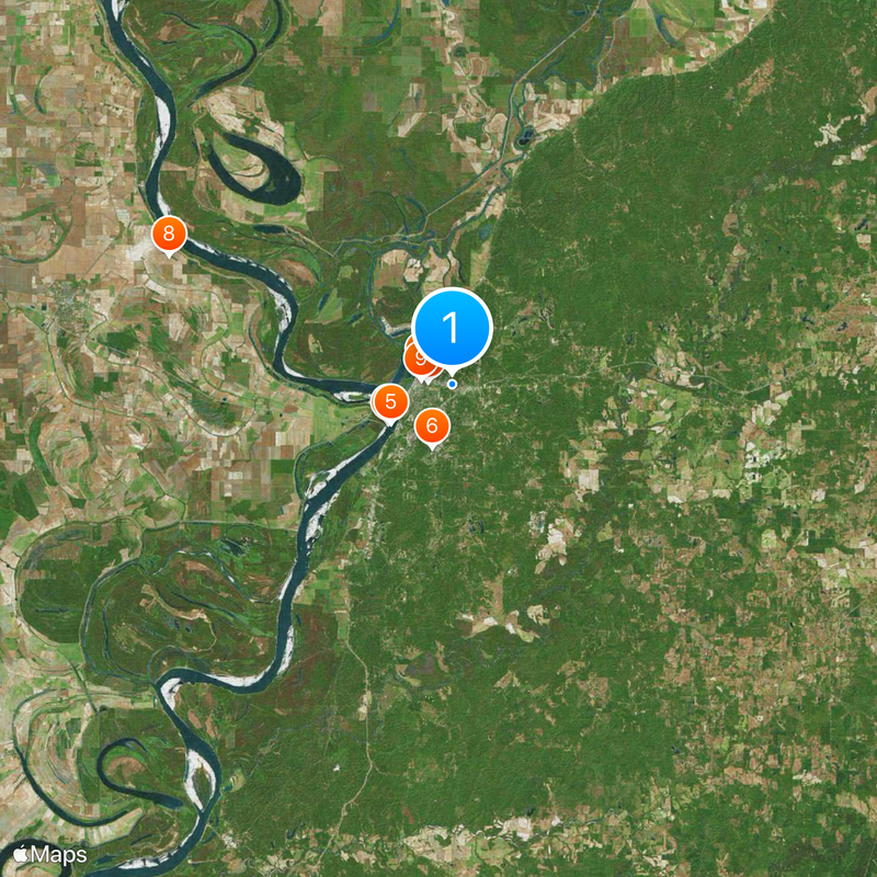 Vicksburg National Military Park Map