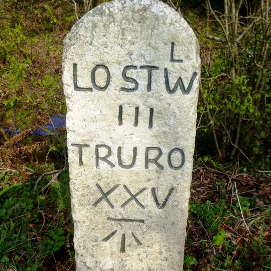 Milestone 120 Metres To South East Of Bedwindle Farm