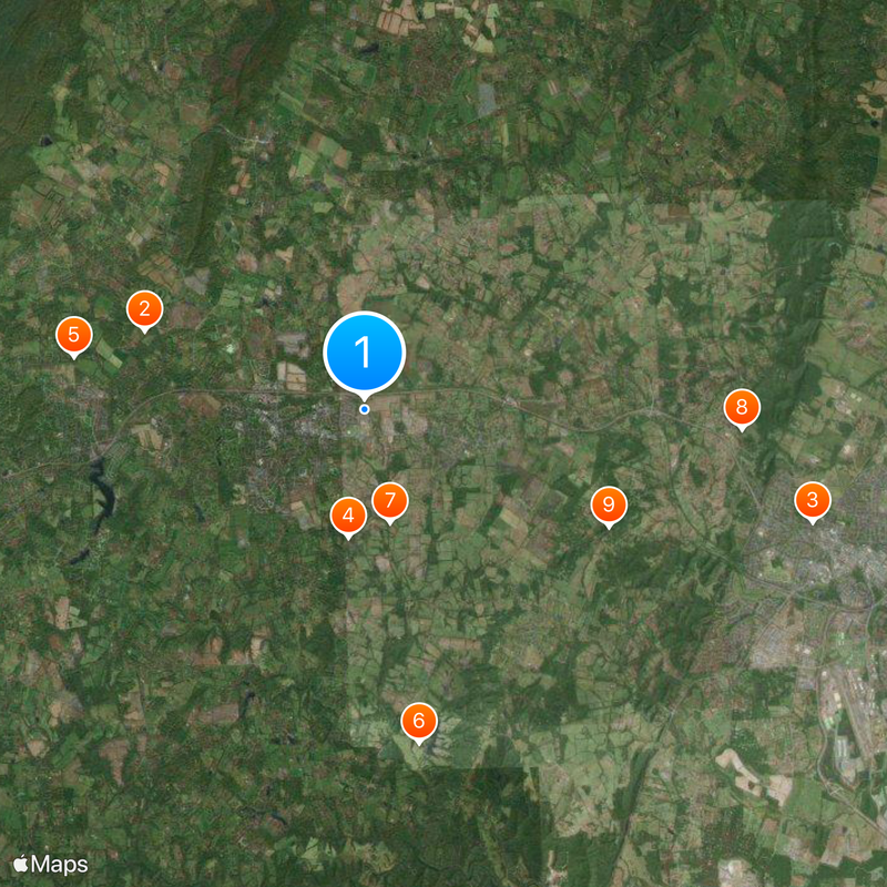 Patrick Henry College Map