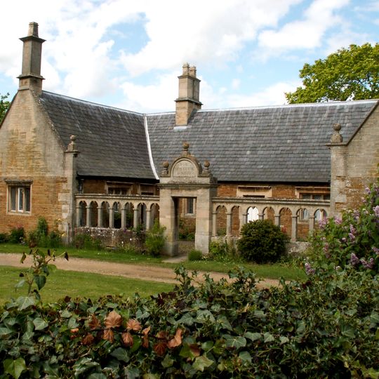 Bede House And Adjoining Screen Wall