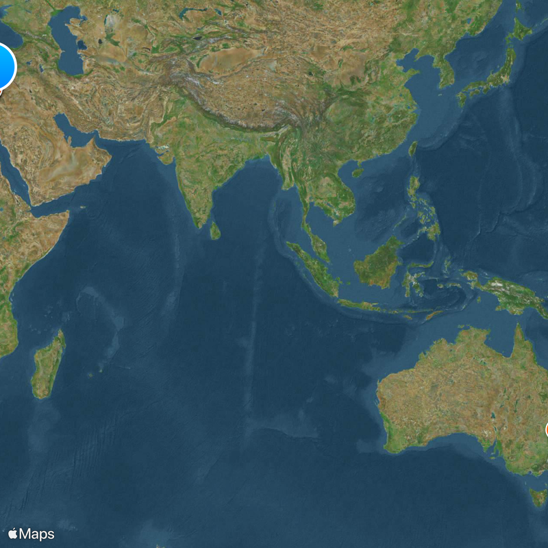 Hezekiah's Tunnel Map