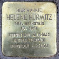 Stolperstein dedicated to Helene Hurwitz