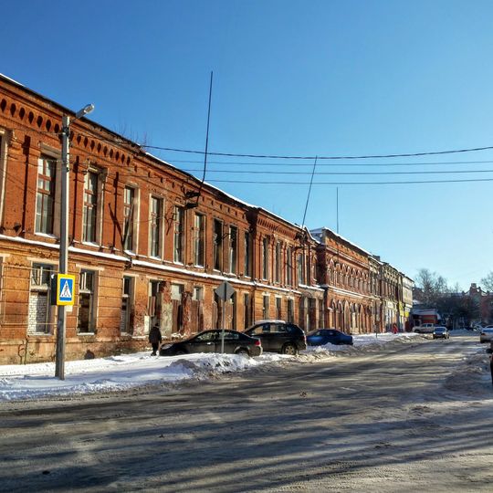 Здание мануфактуры и фабричных лавок