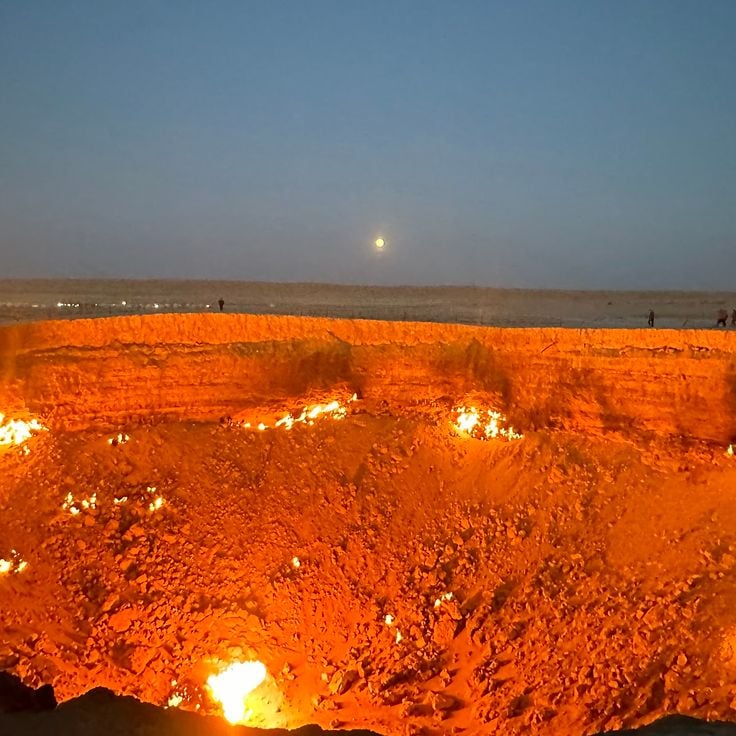 Derweze Gas Crater
