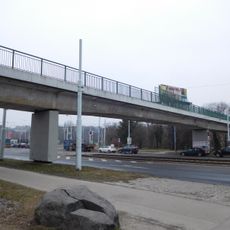 Most vlečky přes Poděbradskou