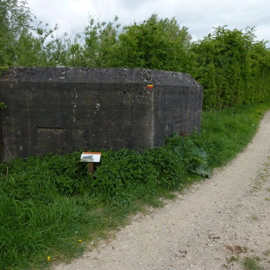 Kazemat van het s-type, onderdeel uitmakend van de Maas-IJssellinie