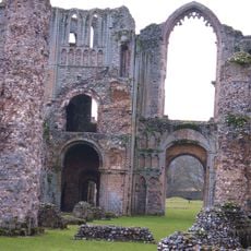Remains Of Base Of South West Tower And Part Of West Claustral Range Of West Acre Priory, 20 Metres East Of Abbey Farm House