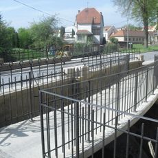 Bridge of road III/42821 over the Salaška in Velehrad