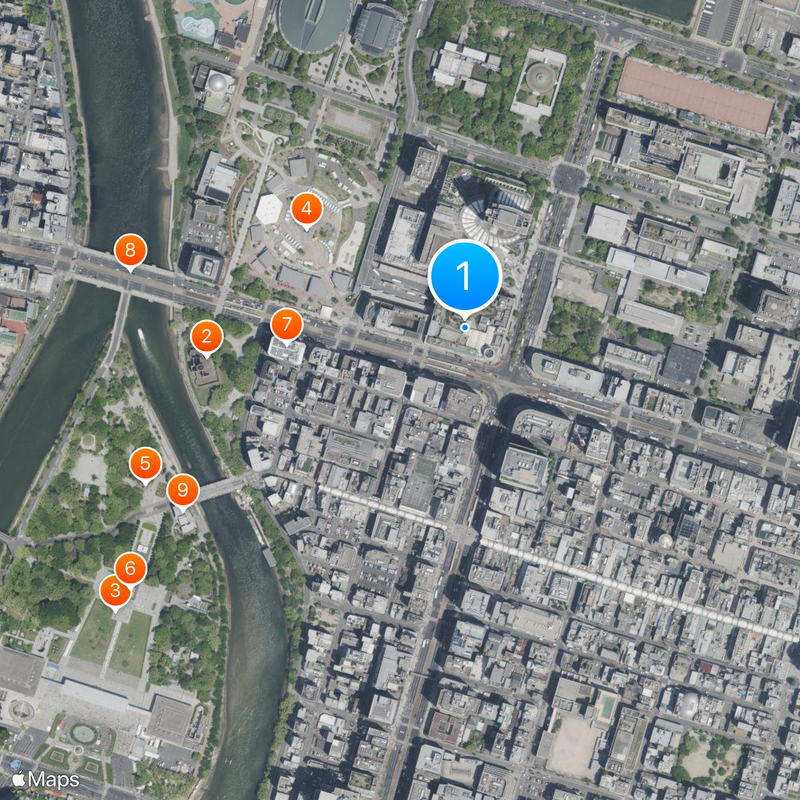 Hiroshima Sogo Map