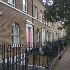 35-49 Arnold Road and area railings