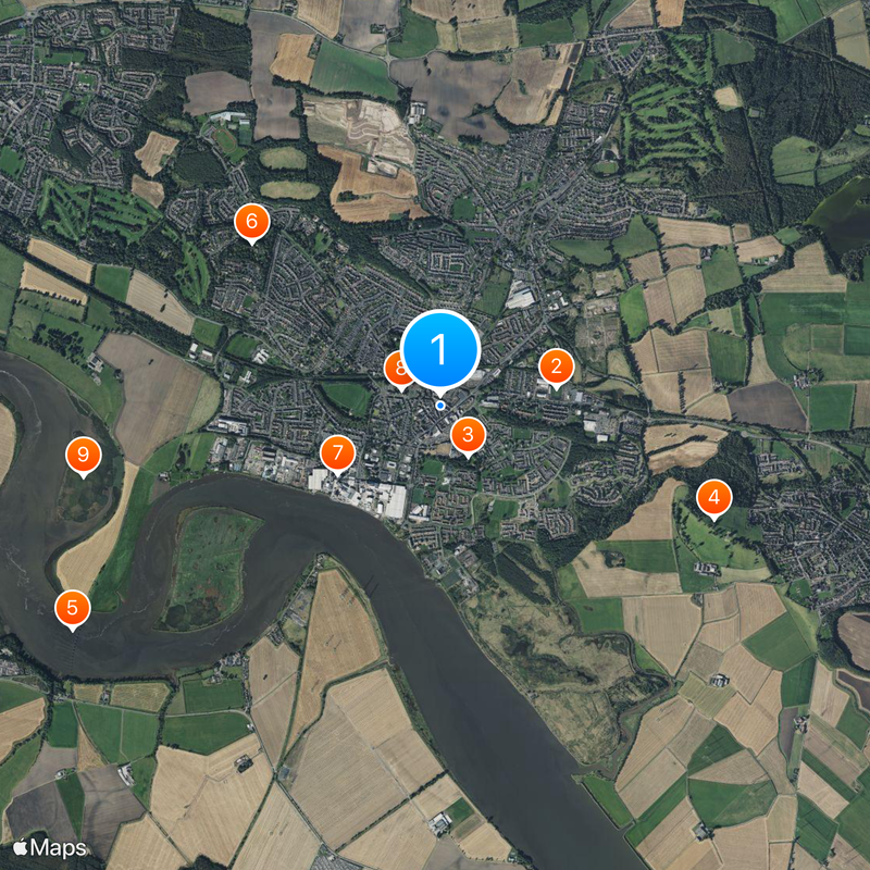 Alloa Map