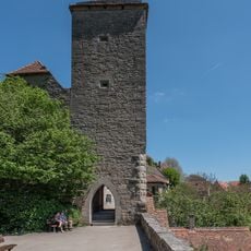 Wachturm Burggasse 23 in Rothenburg ob der Tauber