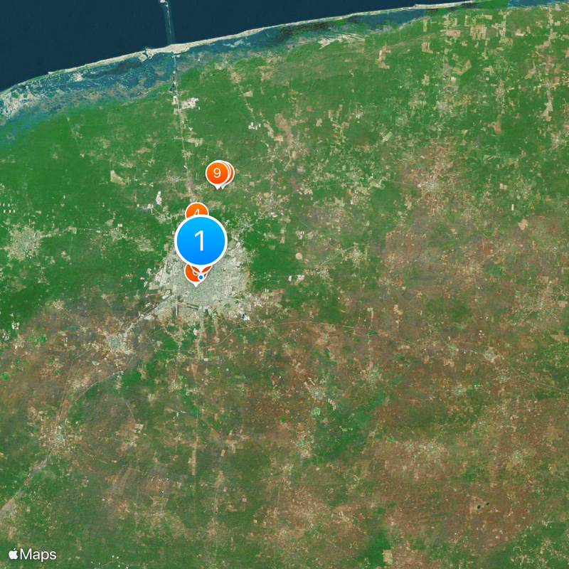 Mérida Cathedral Mapa