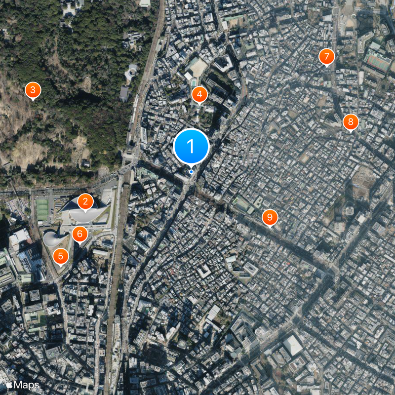 Laforet Map