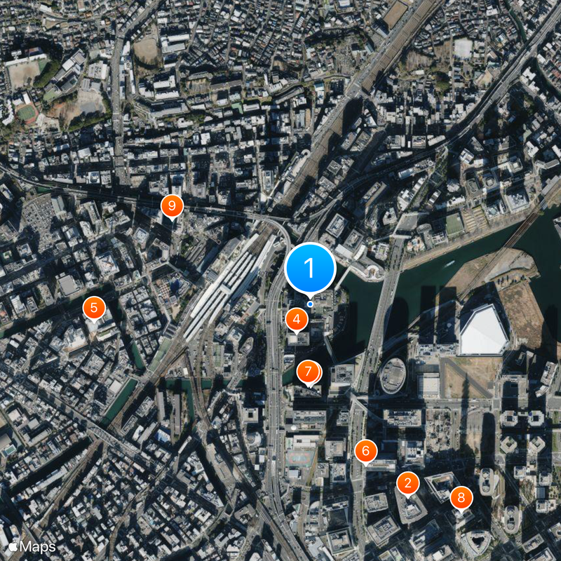 Sogo Yokohama Map