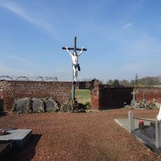 Cimetière de l'église Sainte Geneviève de Marquillies