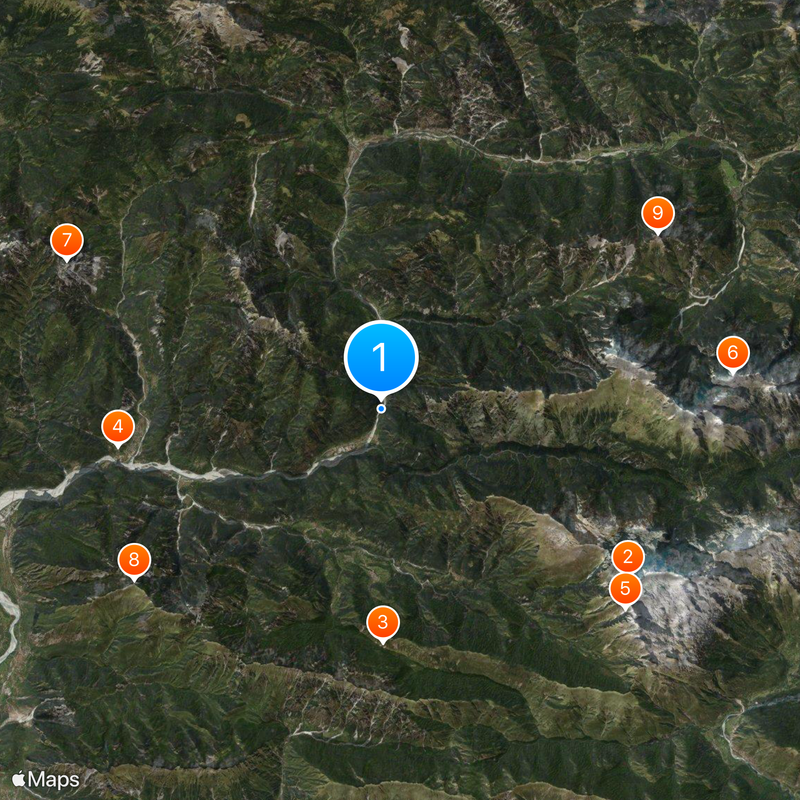 Alpe Adria cycling route Map