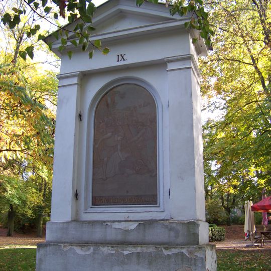 9. zastavení křížové cesty na Petříně