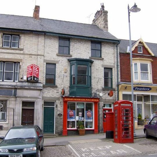 K6 Telephone Kiosk Outside Post Office