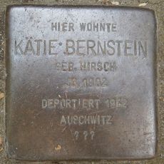 Stolperstein dedicated to Kätie Bernstein
