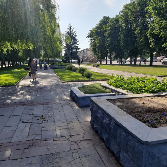 Сквер па праспекце Міру