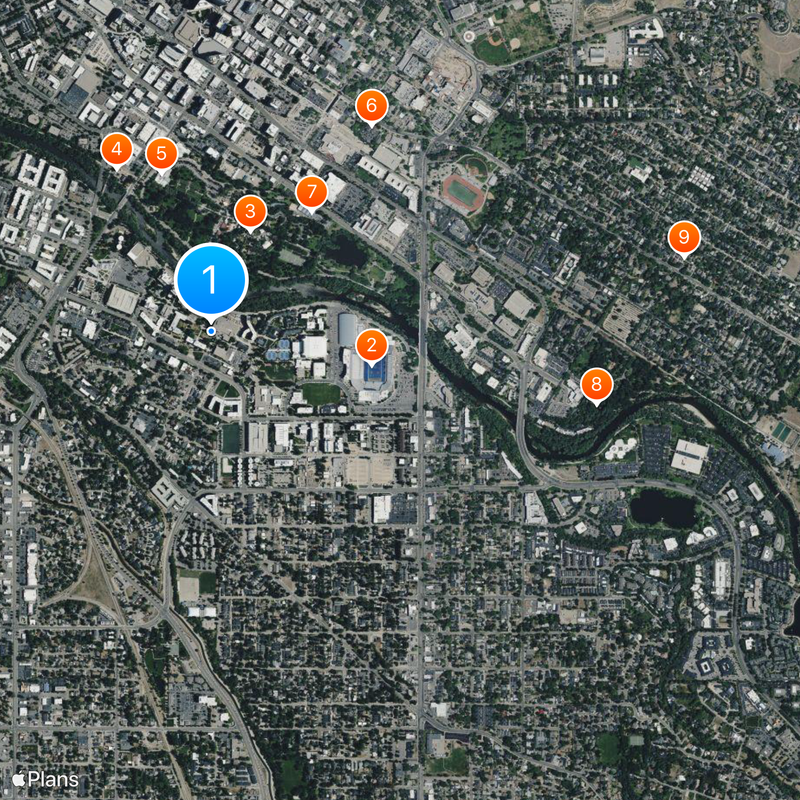 Boise State University Map